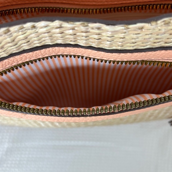 Nanette Lepore veagan leather peach color shoulder purse - Picture 3 of 7